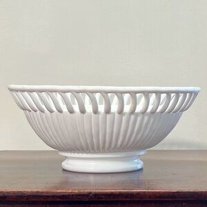 Vintage Westmoreland Milk Glass Bowl